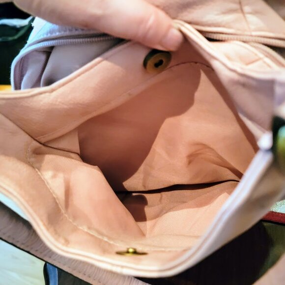 Merona Dusty Pink Hobo Bag Purse (Smaller Version) - Picture 7 of 7